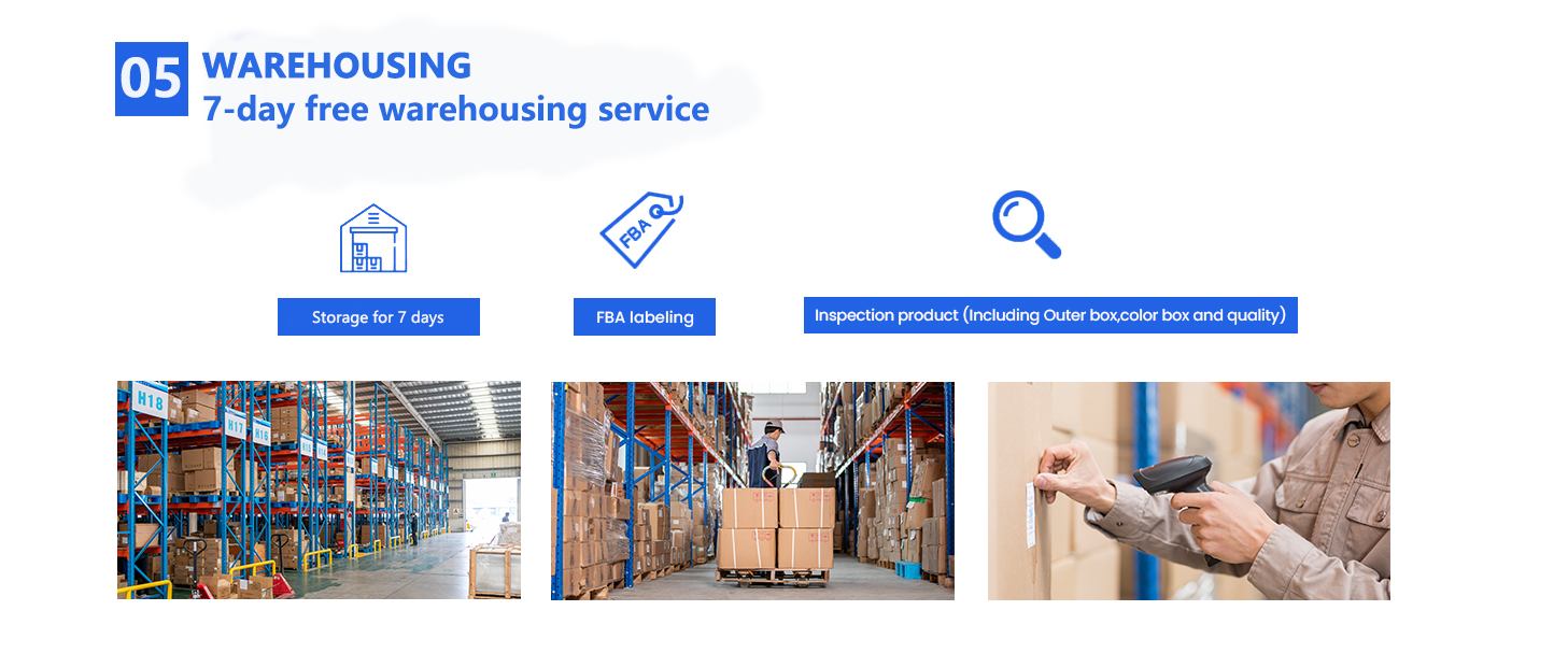 VAREHOUSING 7-day free warehousing service