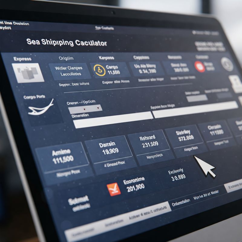 From Port to Port, Perfectly Priced: Sea Shipping Calculators Explained(pic2)